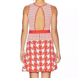 Stylish Red Backless Dress